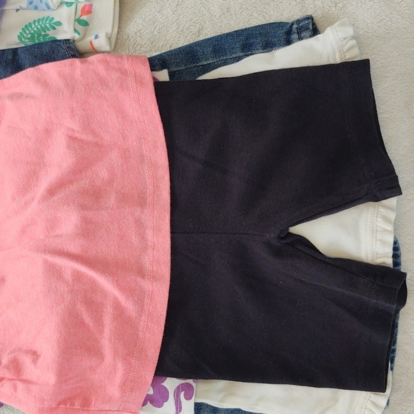 Lot 2T girls summer bundle bathing suit 4 outfits mix and match & 3 piece PJs - Picture 14 of 16